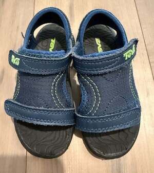 Teva Psyclone XLT Toddler Water Sandals, Navy and Green